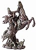 Alabastrite Warrior On Horse